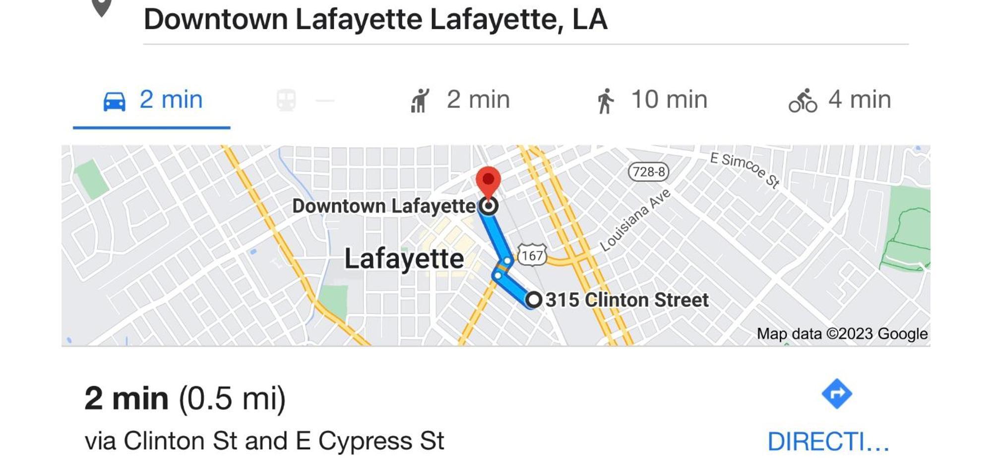 Clinton House Villa Lafayette Eksteriør bilde